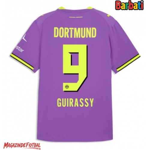Borussia Dortmund Serhou Guirassy #9 Tricou Fotbal Replică 2026-27 Barbati Treilea Borussia Dortmund Serhou Guirassy #9 Tricou Fotbal Replică 2026-27 Barbati Treilea